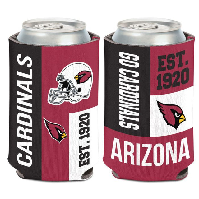 Enfriador de latas con bloques de color de los Arizona Cardinals, 12 oz.