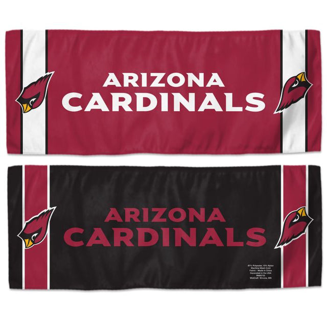 Toalla refrescante de los Cardenales de Arizona de 12" x 30"