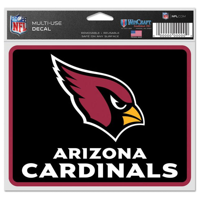 Calcomanías para fanáticos de los Arizona Cardinals de 5" x 6"