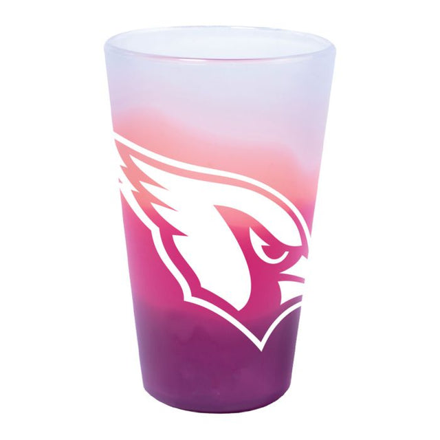 Vaso de pinta de silicona de 16 oz de los Arizona Cardinals Fashion