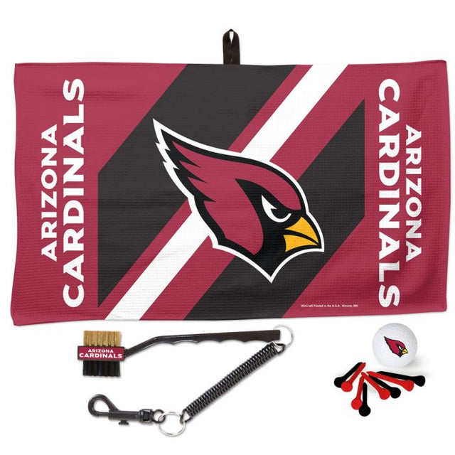 Juego de gofres de golf con tees de los Arizona Cardinals