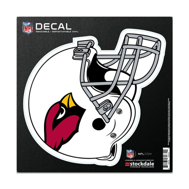 Calcomanía para todo tipo de superficies de los Arizona Cardinals HELMET de 6" x 6"