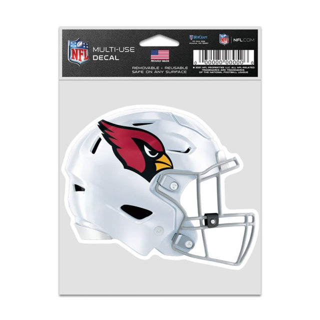 Calcomanías para fanáticos de los Arizona Cardinals para cascos de 3,75" x 5"