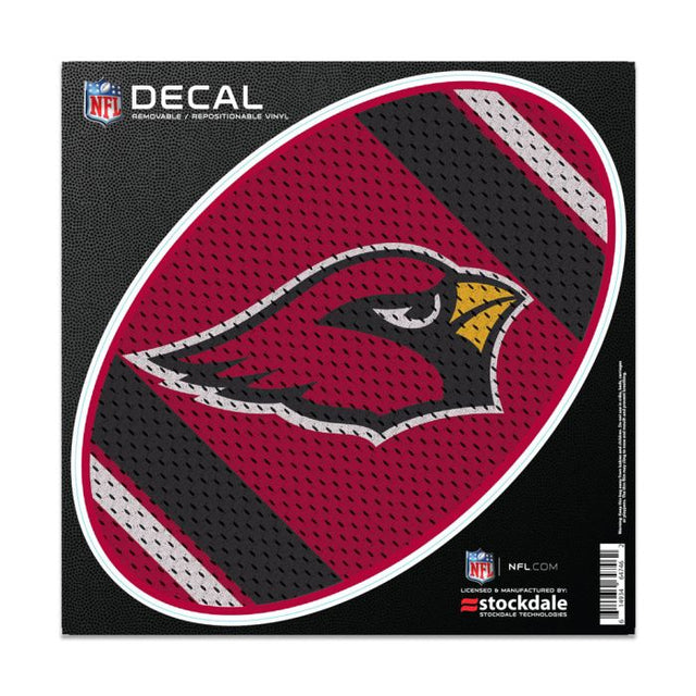 Calcomanía para todas las superficies de la camiseta Arizona Cardinals de 6" x 6"