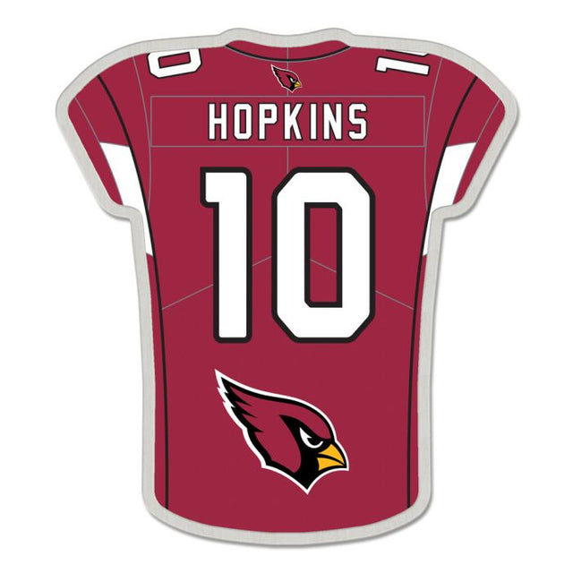 Tarjeta de joyería con pin de colección de la camiseta de los Arizona Cardinals de Deandre Hopkins