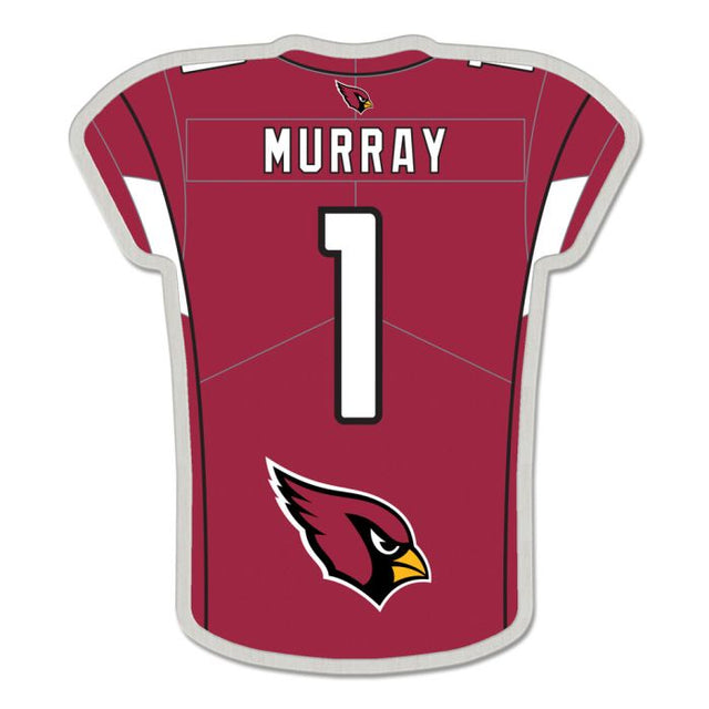 Tarjeta de joyería con pin de colección de la camiseta de los Arizona Cardinals de Kyler Murray