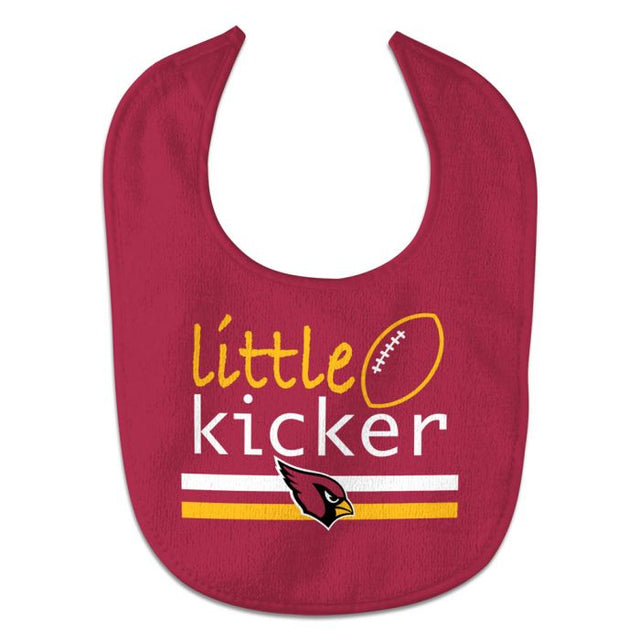 Babero para bebé All Pro Little Kicker de los Arizona Cardinals