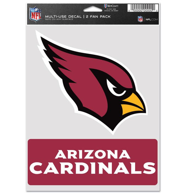 Paquete multiusos para dos aficionados de los Arizona Cardinals