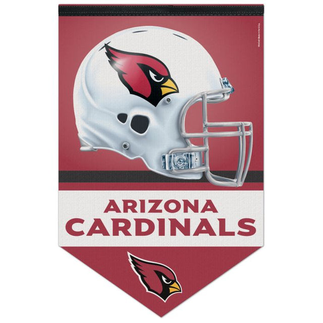 Banner de fieltro premium de los Cardenales de Arizona de 17" x 26"