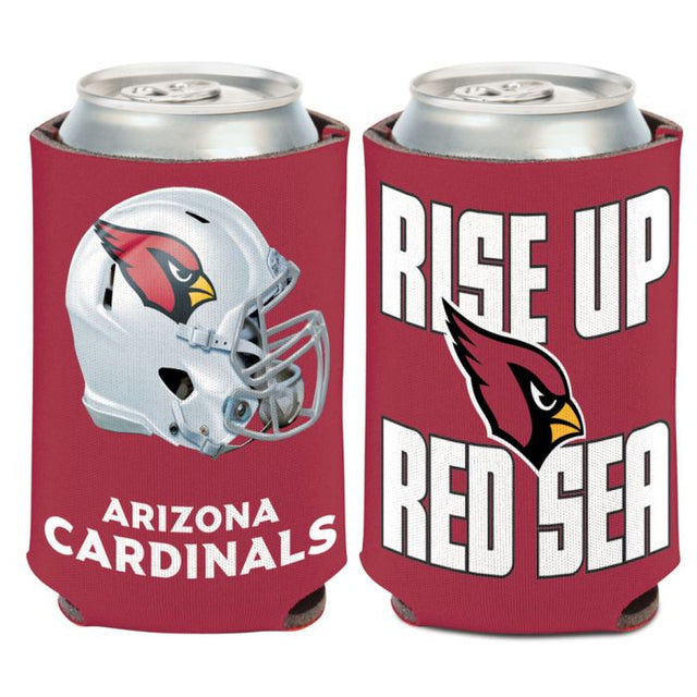 Enfriador de lata con eslogan de los Arizona Cardinals, 12 oz.