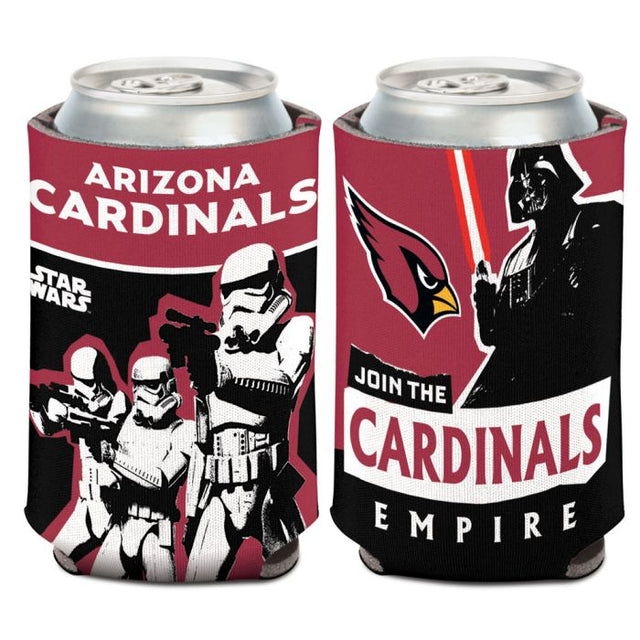 Enfriador de lata de 12 oz de Arizona Cardinals / Star Wars Darth Vader.