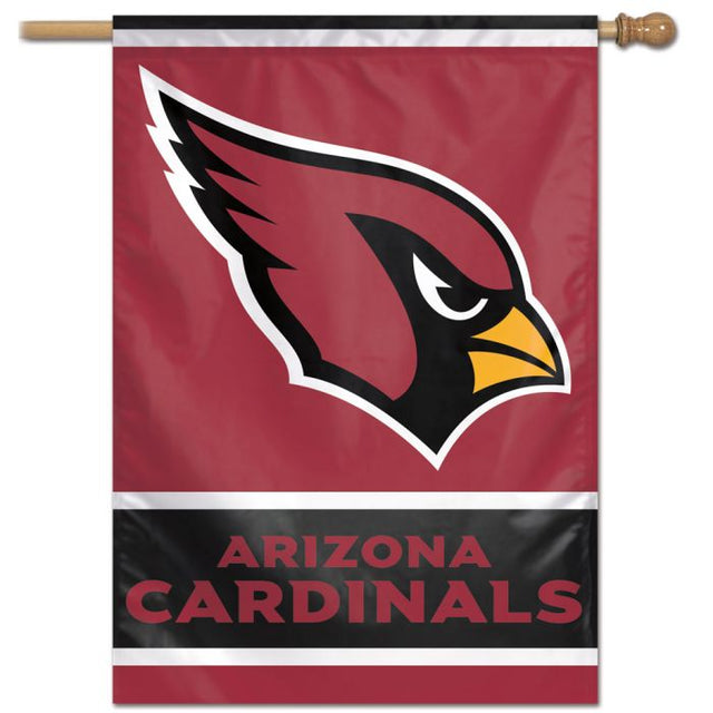 Bandera vertical de los Cardenales de Arizona de 28" x 40"