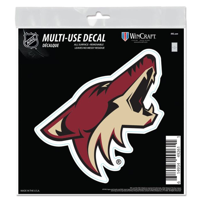 Arizona Coyotes All Surface Decal 6" x 6"