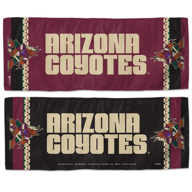 Arizona Coyotes Cooling Towel 12" x 30"