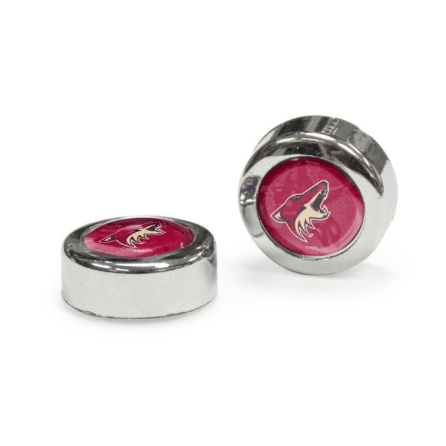 Arizona Coyotes Domed Screw Caps