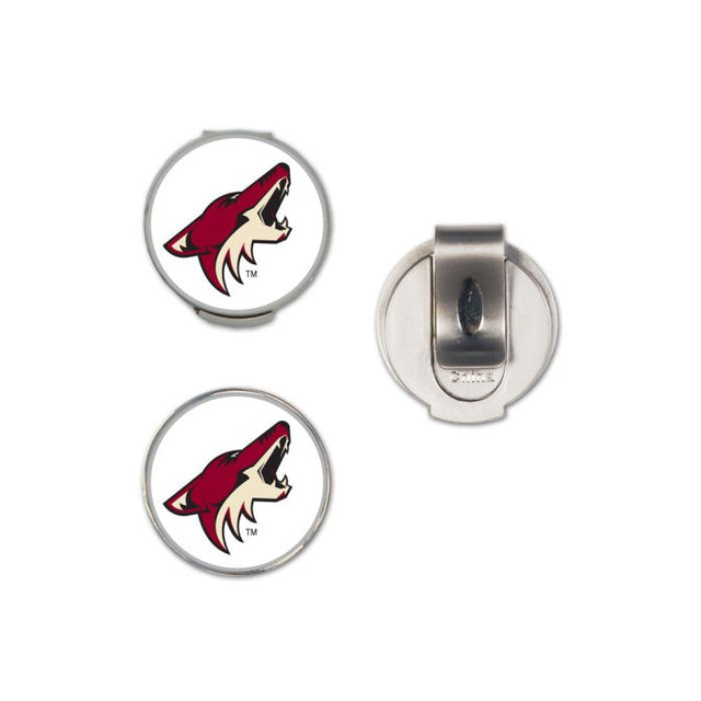 Arizona Coyotes Hat Clip w/2 Markers, clamshell