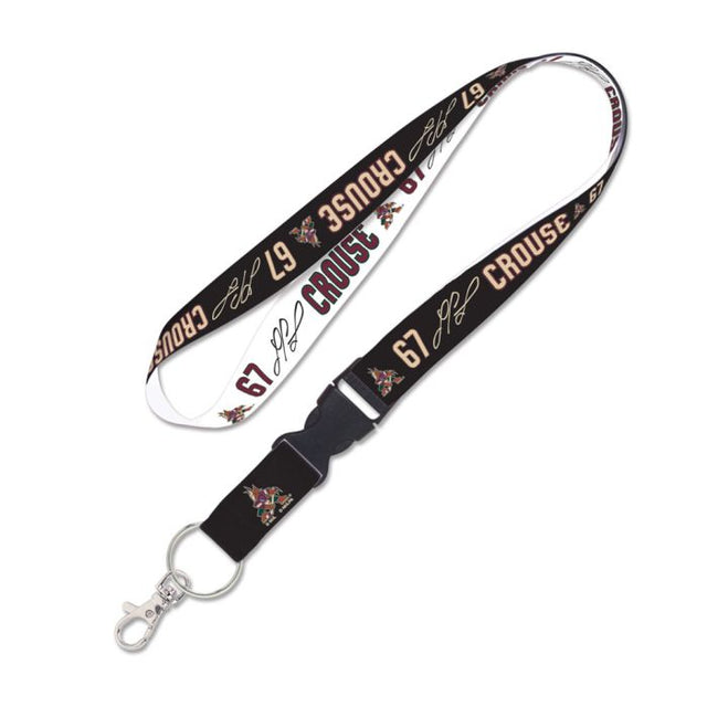 Arizona Coyotes Lanyard w/detachable buckle 1" Lawson Crouse