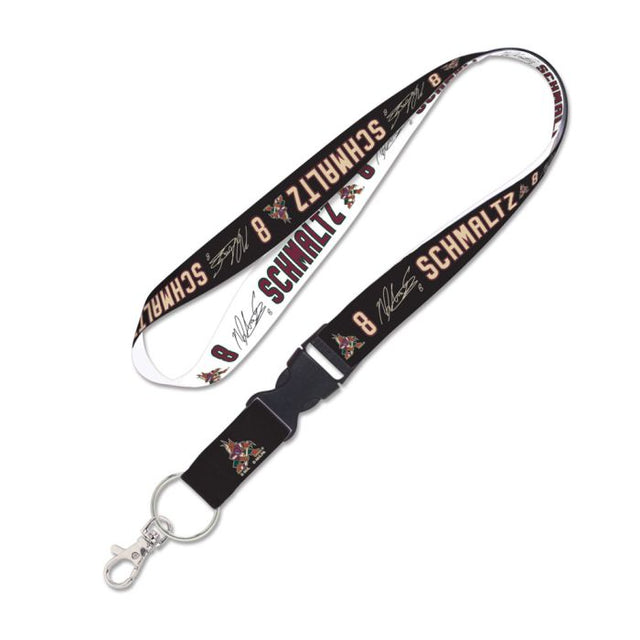 Arizona Coyotes Lanyard w/detachable buckle 1" Nick Schmaltz