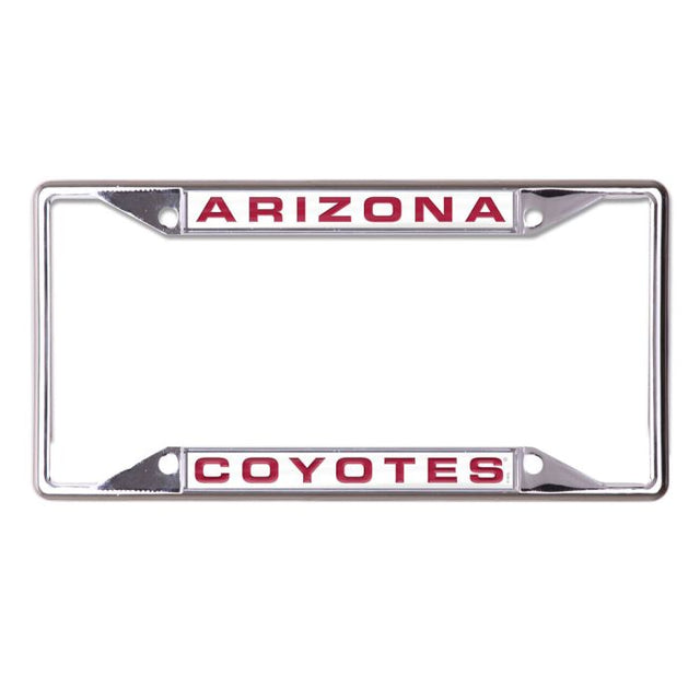 Cuadro de cuadros con licencia de Arizona Coyotes, de acero inoxidable y estampado