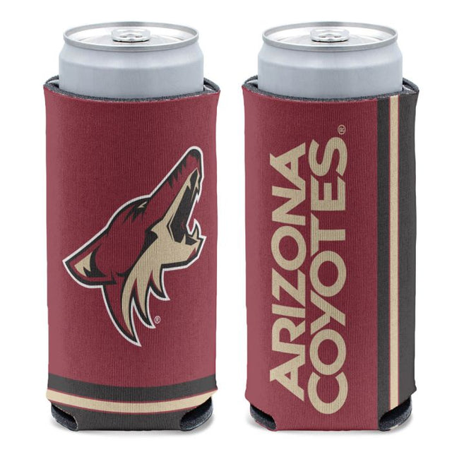 Arizona Coyotes PRIMARY 12 oz Slim Can Cooler