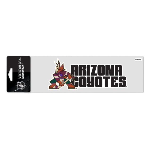 Arizona Coyotes Perfect Cut Decals 3" x 10"