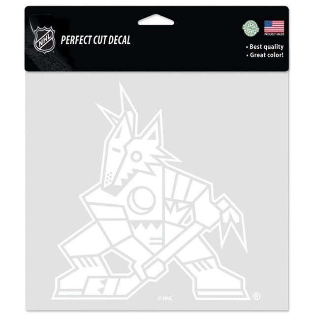 Arizona Coyotes Perfect Cut Decals 8" x 8"