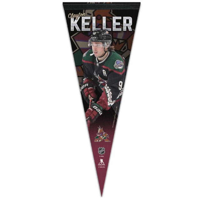 Arizona Coyotes Premium Pennant 12" x 30" Clayton Keller