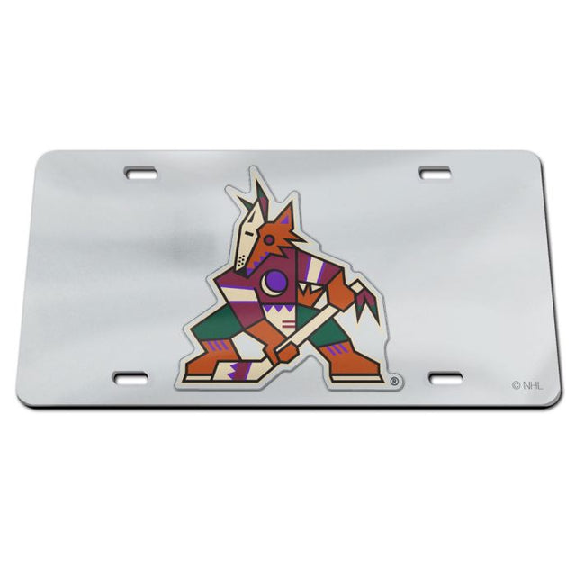 Arizona Coyotes Specialty Acrylic License Plate