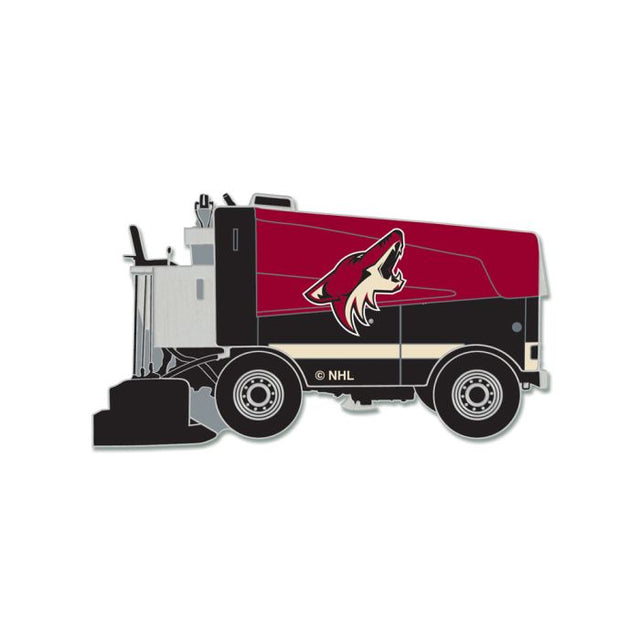 Tarjeta de joyería con pin de colección Zamboni de los Arizona Coyotes