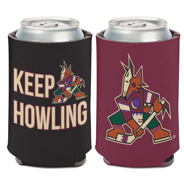 Enfriador de lata con eslogan de los Arizona Coyotes, 12 oz.