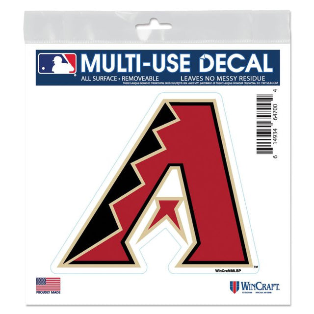 Arizona Diamondbacks All Surface Decal 6" x 6"