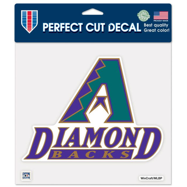 Arizona Diamondbacks / Cooperstown cooperstwon Perfect Cut Color Decal 8" x 8"