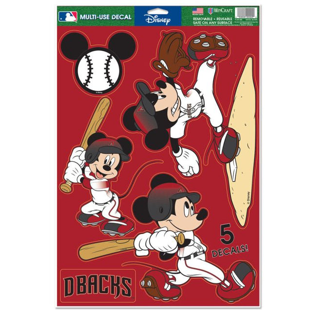 Arizona Diamondbacks / Disney MICKEY Multi-Use Decal 11" x 17"