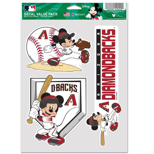 Arizona Diamondbacks / Disney Multi Use 3 Fan Pack