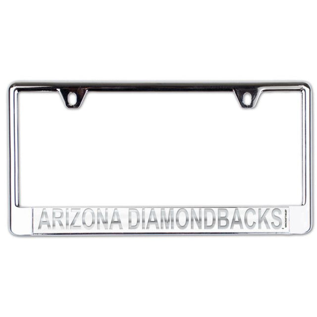 Arizona Diamondbacks FROST Lic Plate Frame B/O Printed