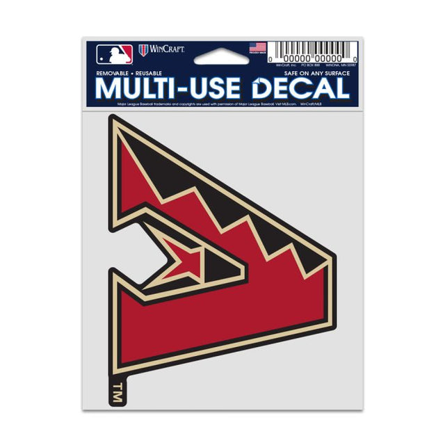 Calcomanías para fanáticos de los Diamondbacks de Arizona de 3,75" x 5"