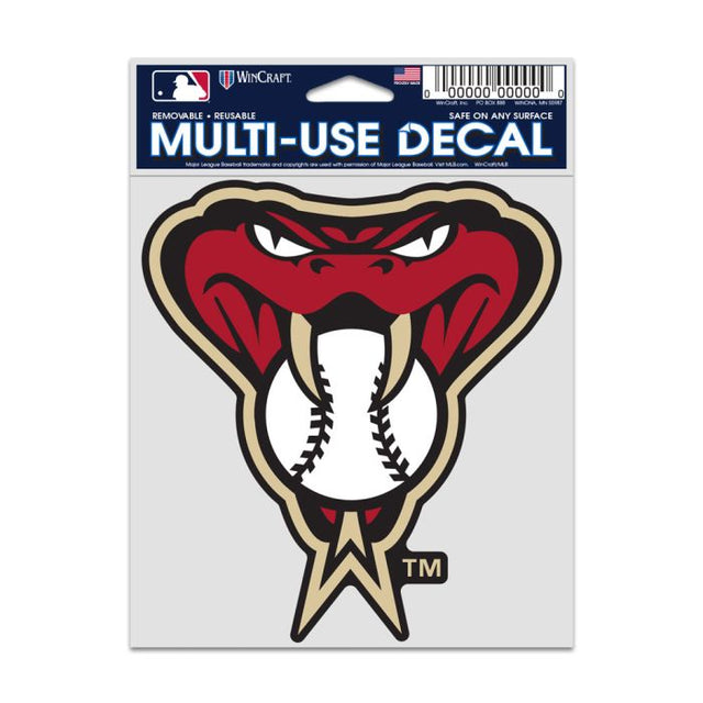 Calcomanías para fanáticos de los Diamondbacks de Arizona de 3,75" x 5"