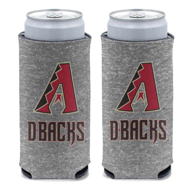 Enfriador de latas delgado de 12 oz color GRIS de los Arizona Diamondbacks