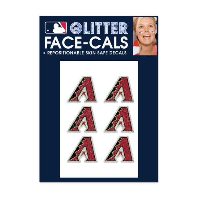 Arizona Diamondbacks Glitter Tattoo 6 Pack