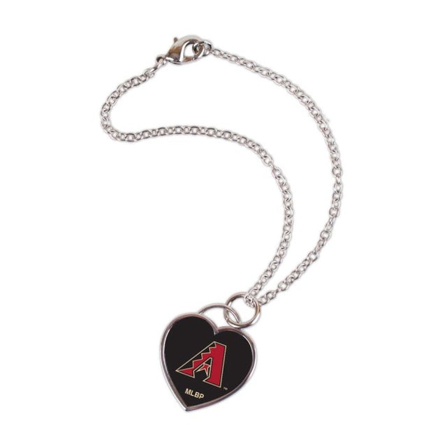 Pulsera HEART de los Diamondbacks de Arizona con corazón en 3D