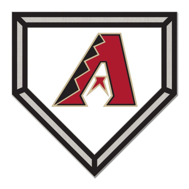 Tarjeta de joyería con pin esmaltado de colección HOME PLATE de los Arizona Diamondbacks