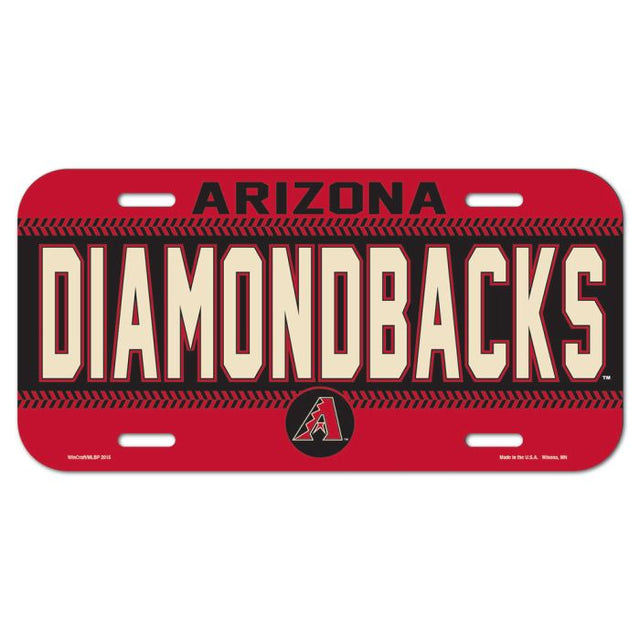 Arizona Diamondbacks License Plate