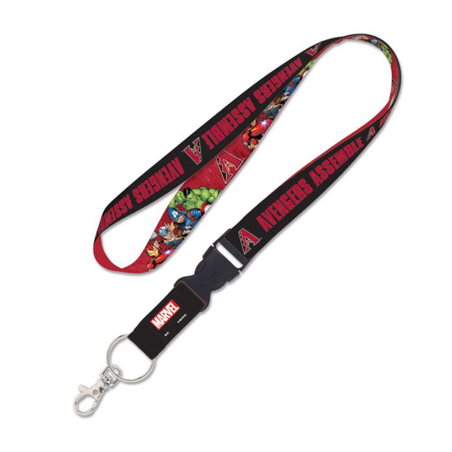 Arizona Diamondbacks / Marvel (c) 2021 MARVEL Lanyard w/detachable buckle 1"