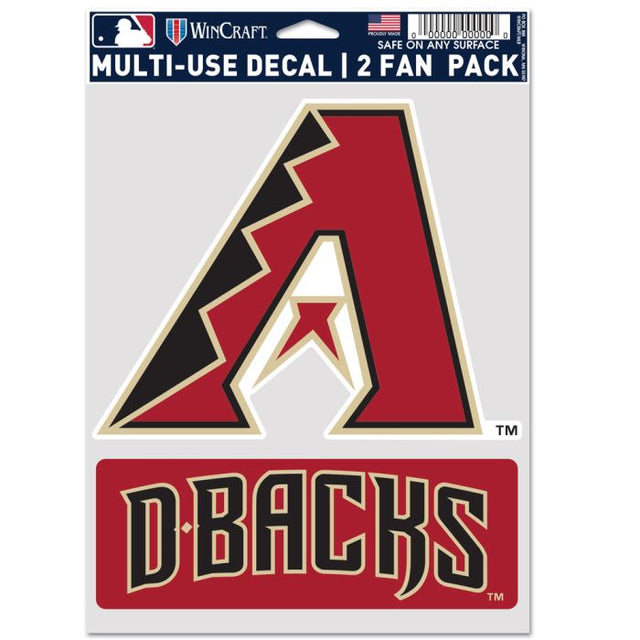 Arizona Diamondbacks Multi Use 2 Fan Pack