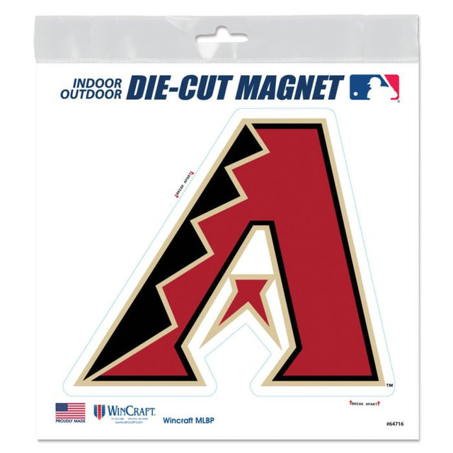 Imanes para exteriores de los Arizona Diamondbacks, 6" x 6"