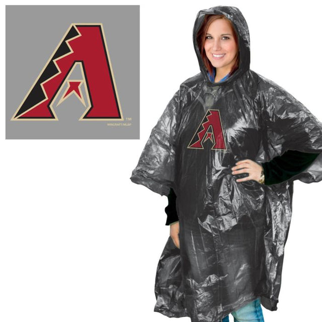 Poncho de lluvia de los Diamondbacks de Arizona