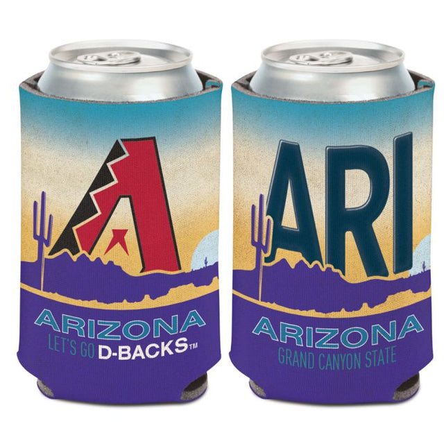 Enfriador de lata con placa ESTATAL de Arizona Diamondbacks, 12 oz.