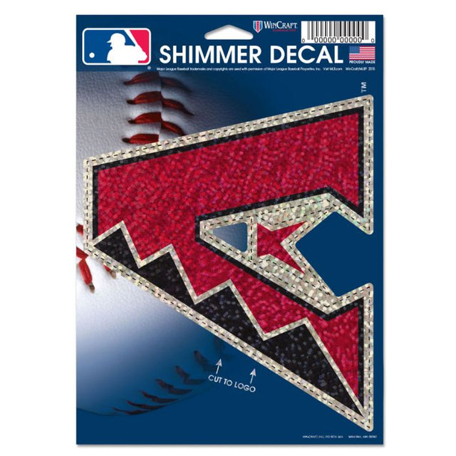 Arizona Diamondbacks Shimmer Decals 5" x 7"