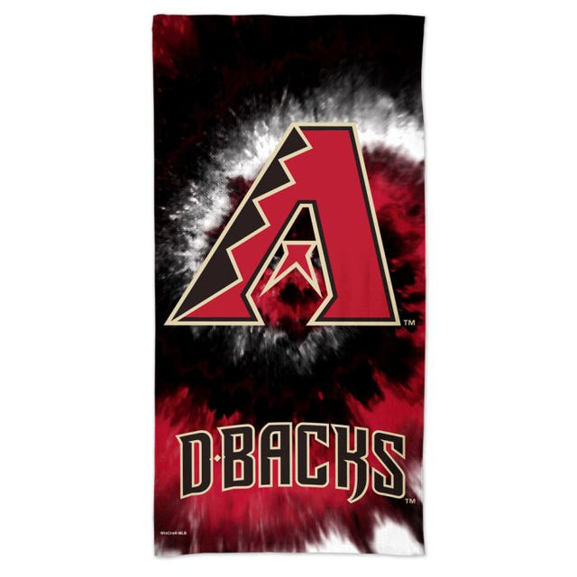 Arizona Diamondbacks TDYE Spectra Beach Towel 30" x 60"