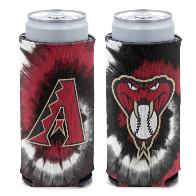 Enfriador de latas delgado de 12 oz con estampado TIE DYE de los Arizona Diamondbacks